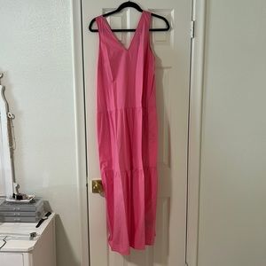 Who What Wear size medium pink midi dress